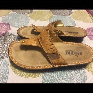 Alegria Cork Sandal size 40